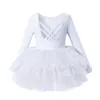 Ropa de Baile para Niños, Tutú de Primavera y Otoño para Niñas, Ropa de Práctica de Baile de Manga Larga, Ropa para Examen de Danza China, Ropa de Presentación