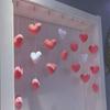 Cortina de Puerta Amor Explosiones Popular en Internet Mismo Decoraciones de Puerta Habitación Dormitorio Niña Corazón de Princesa Cortina Colgante Festivo Boda