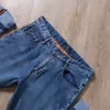 Jeans Rectos para Hombre de Verano Europeo Finos Azules de Lyocell Modernos de Corte Holgado Duraderos de Alta Calidad