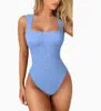 Estilo Europeo y Americano 2025 Moda Nueva para Mujer Casual Sexy Ajustado Cuello en U Sin Mangas Chaleco Mono Ajustado