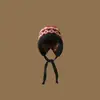 Gorro de Invierno Bolsa Sombrero Sombrero Tejido de Doble Propósito Invierno Cálido Protección para las Orejas Exterior Lana Forrado con Vellón Sombrero Tejido a Prueba de Viento