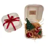 Nova Série de Natal Estética da Vida Conjunto de Natal Marmita Vela Aromaterapia Vela Pequena Lembrança Decoração de Mesa