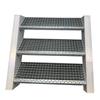 Placa de Piso Galvanizada a Quente Grelhada T1 Plataforma Grelha de Aço Galvanizado T2 Placa de Piso para Degrau Serrilhada Antiderrapante