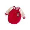 Ropa para mascotas original de otoño e invierno transfronteriza, ropa para perros y gatos, forrada de polar, engrosada, chaqueta de béisbol a prueba de viento, cálida, venta al por mayor