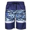 Calças de Praia Tailandesas Masculinas de Secagem Rápida para Uso Externo, Calções de Banho Europeus e Americanos de Cinco Pontos com Caimento Solto, Shorts Casuais Estampados Tamanho Grande Transfronteiriço