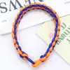 Nuevo Lanyard para Teléfono Móvil Huayang de Bloques de Color Tejido a Mano Corto Versátil Fuerte Llavero Correa de Muñeca para Bolso