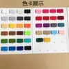 Bolsa cosmética de fieltro, gran capacidad, bolsa organizadora de cosméticos de tela no tejida colorida, bolso interior de moda para mujer, al por mayor
