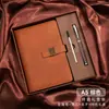 Diário A5 Caderno Souvenir Universitário Conjunto de Caixa de Presente Estilo Chinês Bloco de Notas para Reuniões Logo Personalizado Negócios