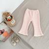 Conjunto de 3 Peças Colete de Inverno Espesso para Bebê Menina Colete com Laço para Meninas Jaqueta Cardigan Espesso