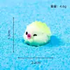 Micro-Paisaje Creativo Lindo Delfín Acuario Pecera Paisajismo Manualidades de Resina DIY Accesorios Adornos Pequeños de Escritorio