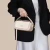 Nova Bolsa de Ombro Feminina 2025, Bolsa Caixa Nicho de Luxo Leve Casual Feminina, Bolsa de Mão Fashion, Bolsa Quadrada Pequena Transversal