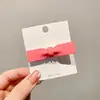 Presilhas de cabelo de alta qualidade estilo coreano em cores dopamina para mulheres, presilhas de bico de pato doces para franja, acessórios de cabelo