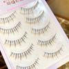 Pestañas Lindas A07 Sobrenatural Cabello de Hada Pestañas Postizas Pestañas Enteras de Cómic Simulación Pequeño Diablo Celebridad de Internet Pestañas de Hada