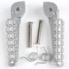 Aplicable a du Kadi Monster 696 796 speed 939 antes de la modificación pedal 2009-2014 aluminio plateado pedal pequeño