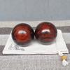 Bola de Saúde Grande de Pau-Rosa para Pessoas de Meia-Idade e Idosas Segurarem nas Mãos, Bola de Fitness de Madeira Sólida para Brincar, Bola de Aderência Sólida