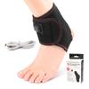Protectores de Pies Eléctricos USB con Control Inteligente de Temperatura, Protectores de Tobillo, Equipo de Protección Deportiva para Hombres y Mujeres, Protectores de Tobillo con Cinturón Cálido