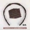 Diadema Plegable Retráctil Portátil para Mujer, Especial para Lavado de Cara Antideslizante Dentada, Fijación de Flecos y Cabello Suelto, Accesorio para la Cabeza Diario