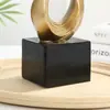 Ornatos de Águia Dourada em Latão e Cristal de Luxo Acessível para Móvel de TV, Decoração de Entrada, Artesanato de Arte para Escritório