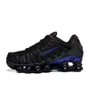 Zapatillas de correr Shox TL transfronterizas para hombre y mujer, zapatillas deportivas transpirables de bajo perfil con absorción de impactos, zapatillas casuales en blanco y negro para hombre y mujer