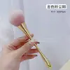 Pincel de Manicure Estilo Minimalista, Pincel de Maquiagem Estilo Antigo, Pincel para Pó de Unha, Cintura Fina, Pincel de Blush Grande, Pincel para Pó Solto