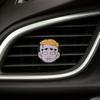 Serie de Cabezas de Dibujos Animados Decoración para Salida de Aire de Coche Pinza para Rejilla Accesorios DIY Comercio Electrónico Transfronterizo Creativo Puerto de Aire Acondicionado