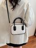 Moda Transfronteiriça Nicho Bolsas Femininas 2026 Nova Cor Color-Blocking Versátil Ombro Transversal Bolsa de Mão para o Trabalho Bolsa Almofada