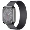 Adecuado para correa iWatch de Metal Acero Inoxidable Correa Magnética Apple Watch 9m Lan Mancha de Manzana