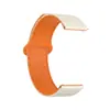Adequado para Série de Relógios Samsung/Huawei Pulseira de Relógio Magnética de Silicone com Laço de Três Contas para Uso Profissional 20/22mm