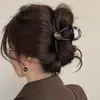 Presilha de Cabelo para Mulheres com Cabelo Fino, Novo Modelo 2026, Estilo de Luxo, Presilha de Cabelo de Tamanho Médio para a Parte de Trás da Cabeça, Acessório de Cabelo