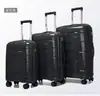 Maleta de Material PP Transfronteriza Juego de Tres Piezas Maleta de Carrito con Ruedas Universales Silenciosas Maleta de Gran Capacidad con Tablero de Contraseña Maleta Maleta