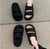 Sandalias Planas Simples y Versátiles de Suela Gruesa para Mujer, Chanclas de Verano Antideslizantes que Aumentan la Altura, Sandalias Casuales Doble Tira Súper Populares para Mujer