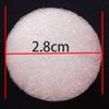 Palo de espuma palo de espuma de polietileno algodón perlado EPE relleno de palo cilíndrico longitud 60 cm diámetro 2,8 cm