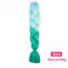 Xuchang en stock, trenza de doble color, trenza jumbo, peluca africana, trenza sucia, trenza degradada, cabello, venta al por mayor