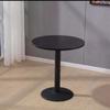 Mesa Redonda Pequena Celebridade da Internet Recepção Mesa de Negociação Casa Nórdica Varanda Quarto Mesa Tulipa Branca Simples Mesa de Jantar Loja de Chá com Leite