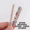 Tiras Autoadesivas de Strass DIY Peel-And-Stick Corrente de Garra Tiras de Strass de Resina Adesivo Dupla Face Tiras de Strass com Adesivo no Verso Acessórios para Joias