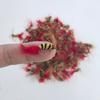 Anzol para Mosca Mosquito Venenoso Alado Biônico Micro Isca Luya Grupo de Pesca Anzol Boca de Cavalo Listra Branca Inseto Venenoso Tira de Refeição Branca Sementes de Melão