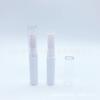 Yueshunxing Tubo de Batom Vazio 1,8g, Tubo de Batom Redondo Fino, Tubo Vazio Inclinado para Protetor Labial, Tubo de Batom