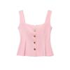 Chica Caliente Sexy Estilo Chaleco Falda Corta para Mujer Comercio Exterior Top Nueva Moda Estilo Europeo y Americano Verano
