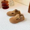Sapatos Novos Estilo Primavera e Outono 2026 Sapatos para Meninos Sapatos para Meninas Sapatos de Couro Infantis Mocassins de Solado Macio Sapatos Birkenstock para Meninas