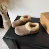 Calcanhar de Terry Cano Baixo Batata Pequena Neve Algodão Sapatos Estilo 2026 Chegada Nova de Inverno Com Veludo Adicional Mais Espesso Solado Macio Sapatos de Algodão Birkenstock