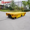 Vehículo de Transporte sobre Rieles Eléctrico de Servicio Pesado con Cable de Alimentación de Control Eléctrico de CA, Vehículo Eléctrico de Plataforma Plana con Control Remoto de Corta Distancia