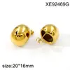 Pendientes de Acero de Titanio Modernos y Sencillos para Mujer 2026 Nuevo Estilo Pendientes Geométricos Dorados y Plateados Pendientes de Lujo Ligero de Alta Gama