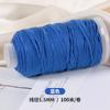 Cuerda de Cinco Colores Tao Cuerda Trenzada Hecha a Mano Cielo Estrellado Degradado Hilo de Algodón Retorcido a Mano Rollo Grande Pulsera Accesorios de Joyería DIY Material Cuerda