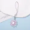 Llavero accesorio colgante de girasol de resina de dopamina DIY recuerdo cultural y creativo decoración