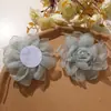 Diadema de malla con flor de borde deshilachado multicapa, ultra de hada y suave, estilo coreano, para DIY en accesorio para el cabello, tocado, broche, anillo para el cabello, accesorio floral para la ropa