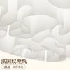 Papel Texturizado Francês Tecido para Pendurar no Teto Interior Materiais de Decoração Papel com Estampagem Ondulada Transmitância de Luz Teto DIY Decoração