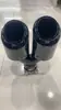 Tubo de Escape de Fibra de Carbono para Coche Tubo Doble Modificado para Coche Tubo de Cola de Acero Inoxidable Tipo Y Doble Salida Tubo de Cola de Fibra de Carbono Doble Salida