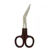 Tijeras para Vendajes de Acero Inoxidable Tijeras Médicas para Gasa Tijeras para Apósitos Tijeras Dentadas para Codo Tijeras de Lona para Rescate en Exteriores