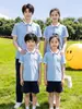 Conjunto Esportivo de Verão Likelong Haikou City Uniforme Escolar Unificado Algodão Manga Curta Unissex para Alunos do Ensino Fundamental e Médio