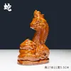 Nuevos Adornos de Cerámica de los Doce Animales del Zodiaco Rata, Buey, Tigre, Conejo, Dragón, Serpiente, Caballo, Oveja, Mono, Gallo, Perro y Cerdo, Decoración para Escritorio de Sala de Estar del Hogar